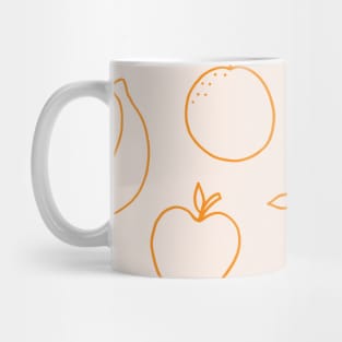 Fruit Pattern Mug